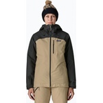 Patagonia Дамско яке за дъжд Patagonia Insulated Powder Town oar tan