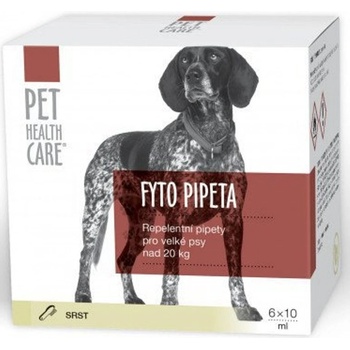 Pet Health Care FYTO Pipeta pre psov od 20 kg 6 x 10 ml