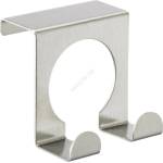 WENKO 8411100 - Кука 5x5 см, неръждаема стомана/сребриста (WE0431)