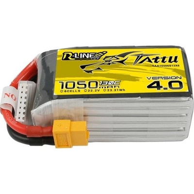 Tattu Baterie R-Line 4.0 1050 mAh 22.2 V 130C 6S1P XT60