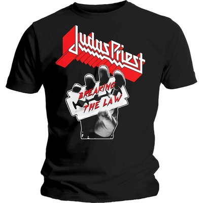 Judas Priest tričko Breaking The Law čierne
