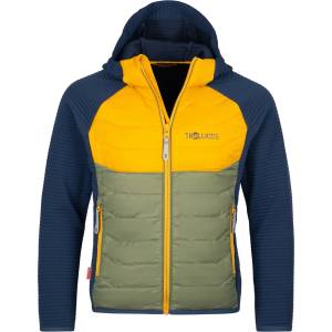 TROLLKIDS Детско поларено яке Trollkids Kid's Sirdal Jacket Synthetic jacket - Mystic Blue / Golden Yellow - размер 116 (EU) (703-3872-0715)
