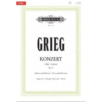 PIANO CONCERTO A MINOR OP 16 URTEXT