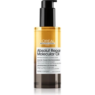 L'Oréal Serie Expert Absolut Repair Molecular подхранващо масло за коса за увредена коса 90ml
