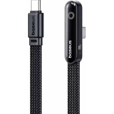 Baseus Кабел Baseus MVP 3 Angled (P10382500121-01), от USB-C(м) към USB-C(м), 2m, 100W, черен, ъглов (P10382500121-01)