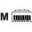 Huawei Network Interface Connector 8Bit 8Pin Crystal Plug Matching 25050014 (14080082)