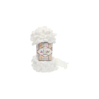 Alize Puffy 55 - bílá