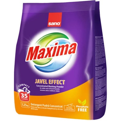 Sano Maxima Javel Effect прах за пране концентрат 1, 25 кг 35пр (3829-2829)