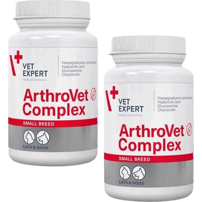VetExpert ArthroVet HA Complex pre malé plemená a mačky 2x60 tbl