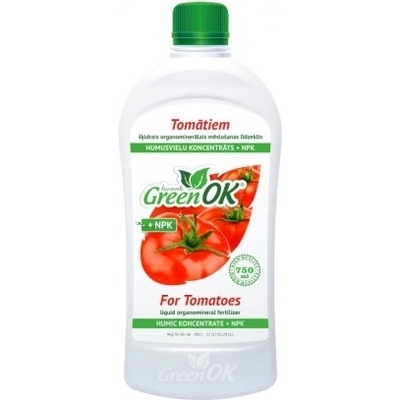 GreenOK Pro Rajčata Koncentrát huminových látek + NPK 750ml