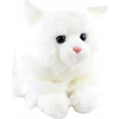 bílá kočka Uni-Toys 28 cm