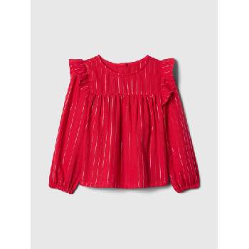 Image 1 of GAP Бебешки топ с воланчета GAP GAP | Cherven | Момичешки | 6-12 месеца