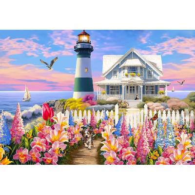 Bluebird Puzzle - Puzzle Heaven By The Ocean II - 1 000 piese