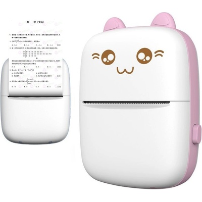HQWear Термо принтер HQWear mini cat HURC9, 1000mAh, Bluetooth 4.0, розов (HURC9P)