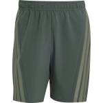 adidas Мъжки къси панталони adidas D4T Workout 3 Stripes Shorts - Legend Ivy - размер XL (012-4677-0214)