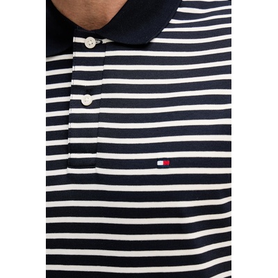 Tommy Hilfiger тениска с яка мъжка от памук (MW0MW39994)