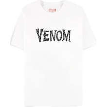 Spider-Man Marvel Venom Logo Men's Short Sleeved T-Shirt white