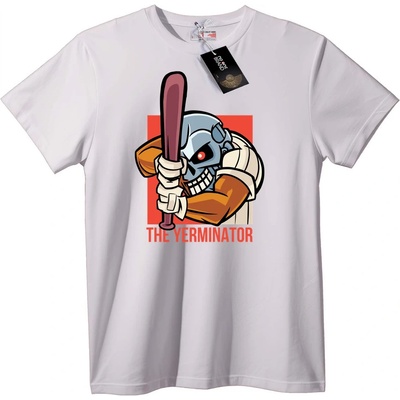 NOONEBRAND Тениска Yerminator - 2XL, White