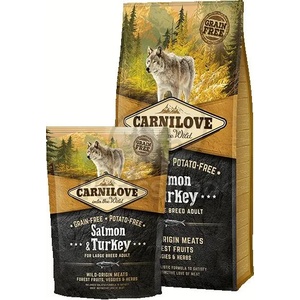 CARNILOVE Adult Large - Salmon & Turkey 12 kg