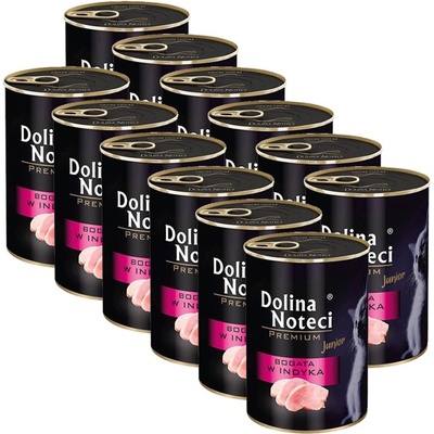 Dolina Noteci Premium Cat Junior с богато съдържание на пуйка 12 x 400 г
