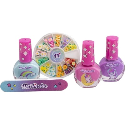 Aquarius Cosmetic Детски комплект за маникюр Martinelia Little Unicorn - 5 части