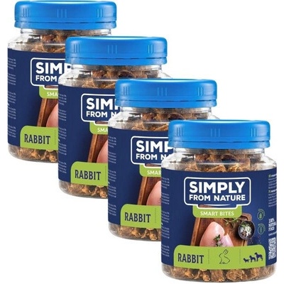 SIMPLY FROM NATUR Tréninkové pamlsky s králičím masem 4 x 130 g