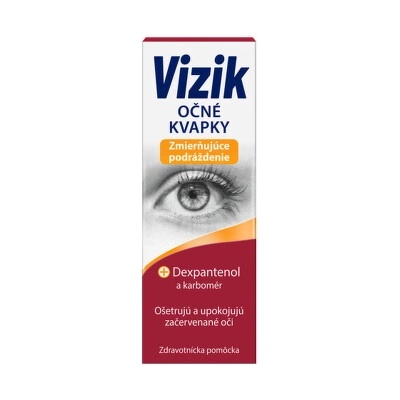 Vizik oční kapky zklidňující podráždění 10 ml