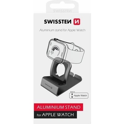 SWISSTEN ALUMINUM STAND FOR APPLE WATCH GREY 25005200