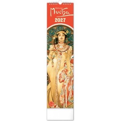 nástenný Alfons Mucha, 12 x 48 cm 2027