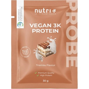 nutri + Пробен размер на вегански 3K протеин на прах - Tiramisu