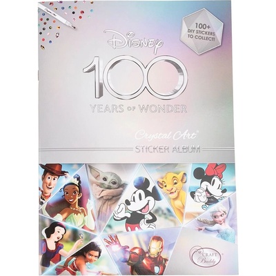 Craft Buddy Колекционерски албум Craft Buddy - Дисни, Стартов пакет със стикери (CBCA-DNY100ALB)