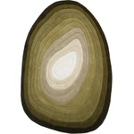 Flair Rugs Зелен ръчно изработен вълнен килим 200x290 cm Puddle Ombre - Flair Rugs (503119381126)