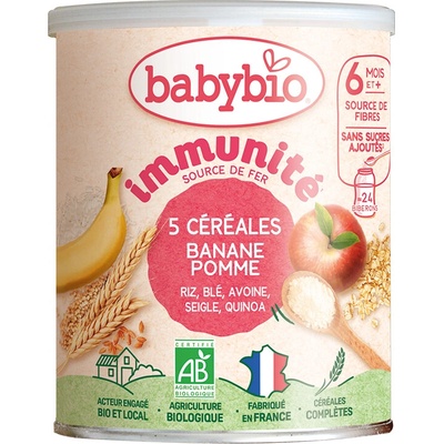 Babybio nemliečna rýžovoquinoová kaša s ovocím 220 g