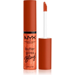 NYX Cosmetics Butter Gloss Bling блясък за устни с блестящи частици цвят 06 Shimmer Down 8ml