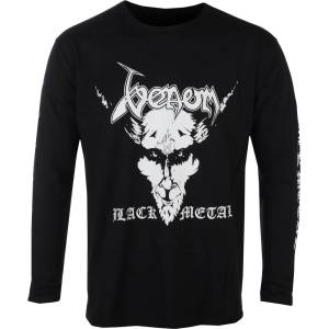 Plastic head мъжка тениска с дълъг ръкав venom - black metal - (БЯЛА) - plastic head - ph13374ls