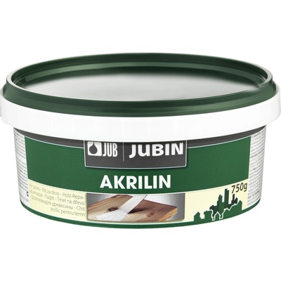 Jubin Akrilin tmel na dřevo 750 g dub