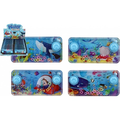 Teddies Vodní hra hlavolam 11x6cm plast mořský svět 4 druhy – Zboží Dáma