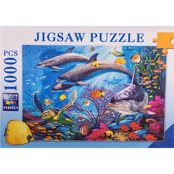 EmonaMall Детски пъзел Подводен свят (1000 елемента) EmonaMall - Код W5284 (W5284-201354943-2002013549437)