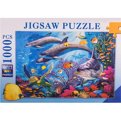 EmonaMall Детски пъзел Подводен свят (1000 елемента) EmonaMall - Код W5284 (W5284-201354943-2002013549437)