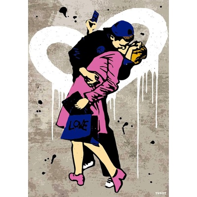 Educa - Puzzle The Kiss, TV Boy - 1 000 piese