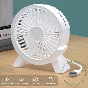 DeskFan Преносим USB вентилатор за офис и дома, компактен мини вентилатор за бюро - DeskFan (SN312309312309)