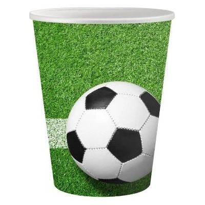 EKO Papierové párty tégliky futbal 200 ml , Godan