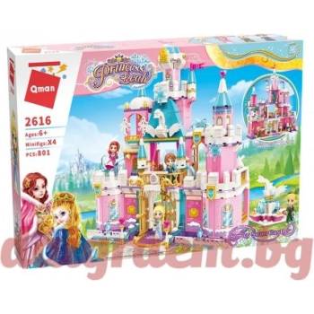 Image 1 of Qman Конструктор qman Замъкът на снежния лебед 2616 (q2616)