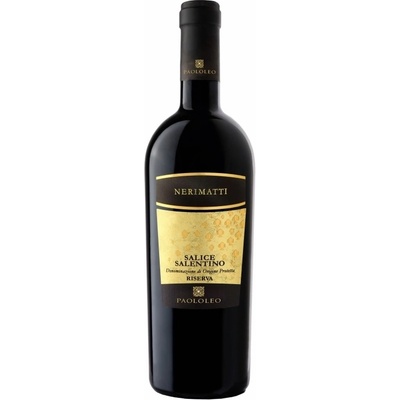 Cantine Paololeo "Nerimatti" Riserva Salice Salentino DOP 2014 14,5% 0,75 l (čistá fľaša)