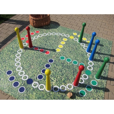 Maxi Člověče nezlob se - 45 cm Hra +: banner 190x190cm