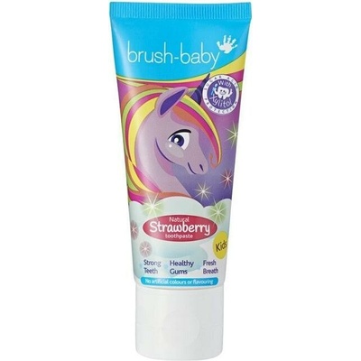 Brush Baby Natural Strawberry pre deti s jahodovou príchuťou od 3 rokov 50 ml
