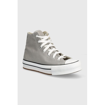 Converse Детски високи кецове Converse A07346C в сиво (A07346C)