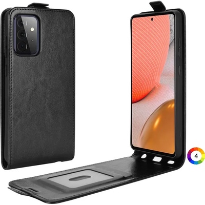 Samsung Galaxy A72 5G Flip3 Кожен Калъф и Протектор