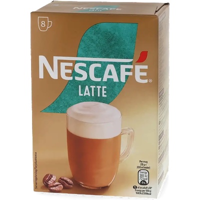 NESCAFÉ | Latte - 8 стика с разтворимо кафе