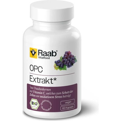 Raab Vitalfood Био екстракт от opc - 60 капсули